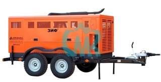 Винтовой передвижной дизельный компрессор ЗИФ-ПВ-18/1,3