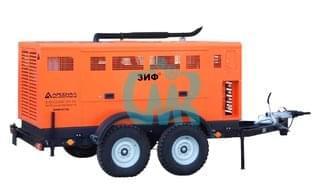 Винтовой передвижной дизельный компрессор ЗИФ-ПВ-22/1,3