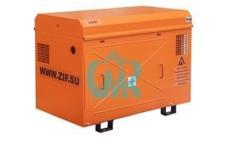Винтовой электрический компрессор передвижной ЗИФ-СВЭ-4,0/0,7 в кожухе