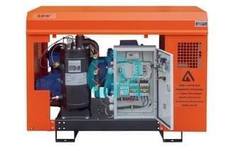 Винтовой электрический компрессор передвижной ЗИФ-СВЭ-4,0/0,7 в кожухе