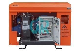 Винтовой электрический компрессор передвижной ЗИФ-СВЭ-4,0/0,7 в кожухе