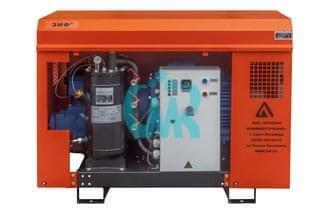 Винтовой электрический компрессор передвижной ЗИФ-СВЭ-4,0/0,7 в кожухе