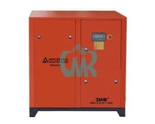 Винтовой электрический компрессор с ременным приводом ЗИФ-СВЭ-4,3/1,0 ШМ