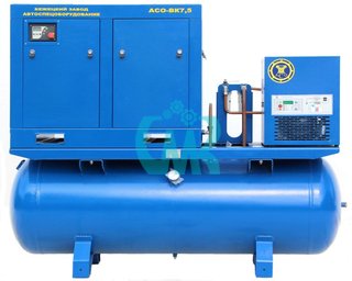 Винтовой компрессор АСО-ВК7,5М2ОВ/10-500